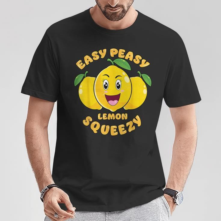 Easy Peasy Lemon Squeezy Summer Stand Lemonade T-Shirt Unique Gifts