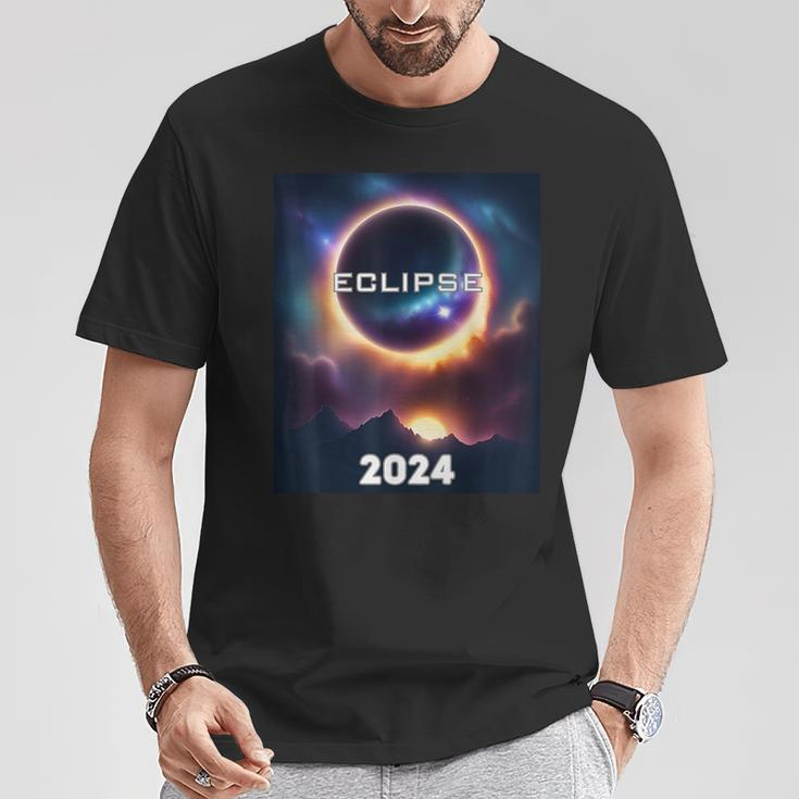 Eclipse 2024 Total Solar Astronomer T-Shirt Unique Gifts