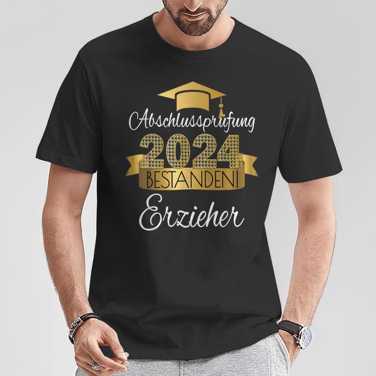 Educator I Prüfung Bestanden Ausgelernt Dual Training T-Shirt Lustige Geschenke