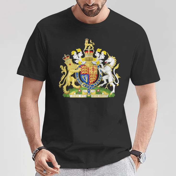 England Crest Flag Souvenir London T-Shirt Lustige Geschenke