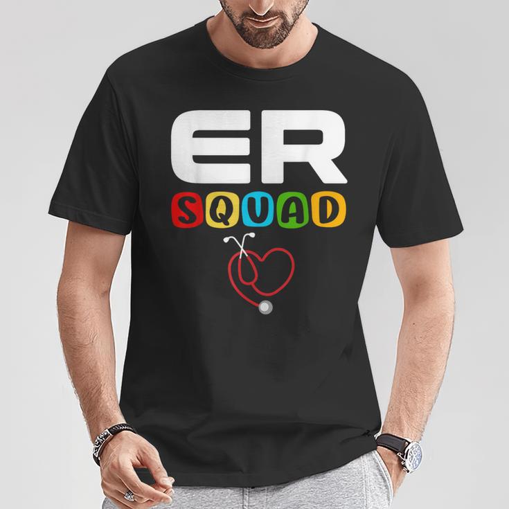 Er Squad Emergency Room Er Nurse T-Shirt