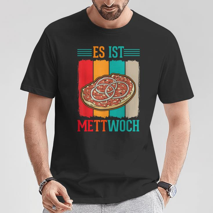 Es Ist Mettwoch Mett Mettigel Mett Brunchen S T-Shirt Lustige Geschenke
