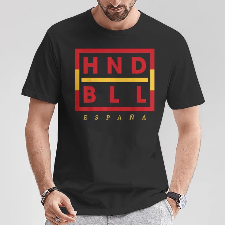 Espana Fan Hndbll Handballer T-Shirt Lustige Geschenke