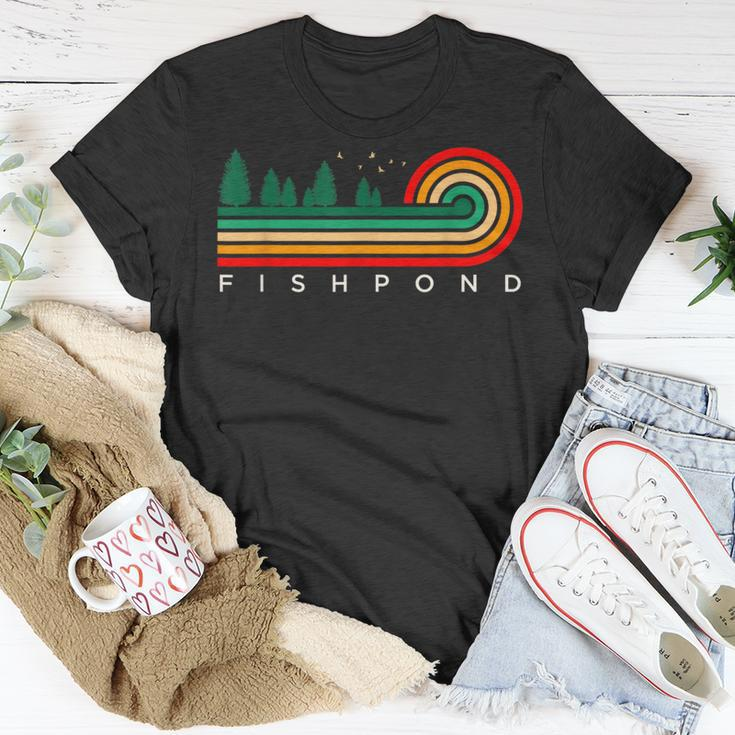 Evergreen Vintage Stripes Fishpond Alabama T-Shirt Unique Gifts