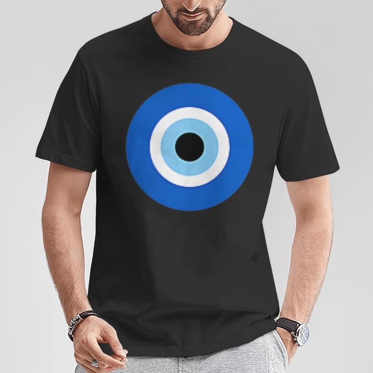 Evil Eye Hamsa Greek Good Luck Protection T-Shirt Unique Gifts