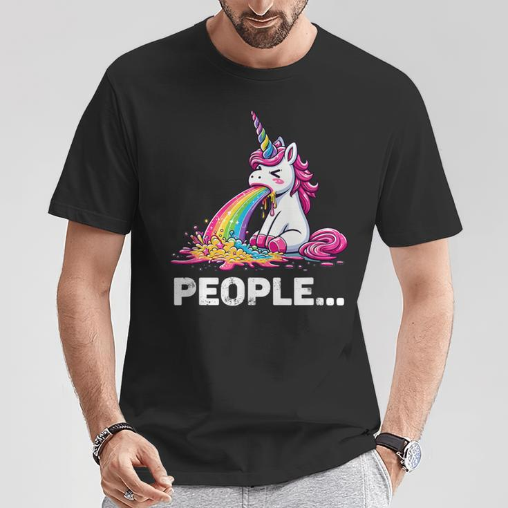 Eww People Cute Unicorn T-Shirt Personalized Gifts