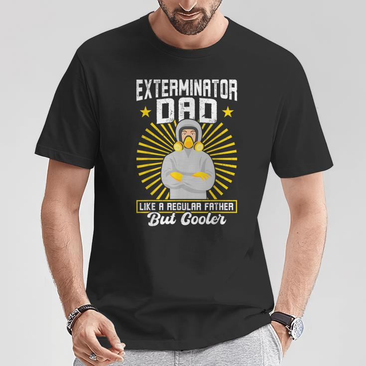 Exterminator Dad Pest Control T-Shirt Unique Gifts