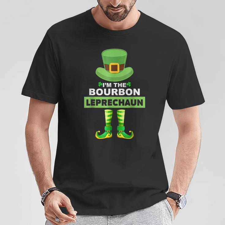 Family Matching I'm The Bourbon Leprechaun St Patrick's Day T-Shirt Personalized Gifts