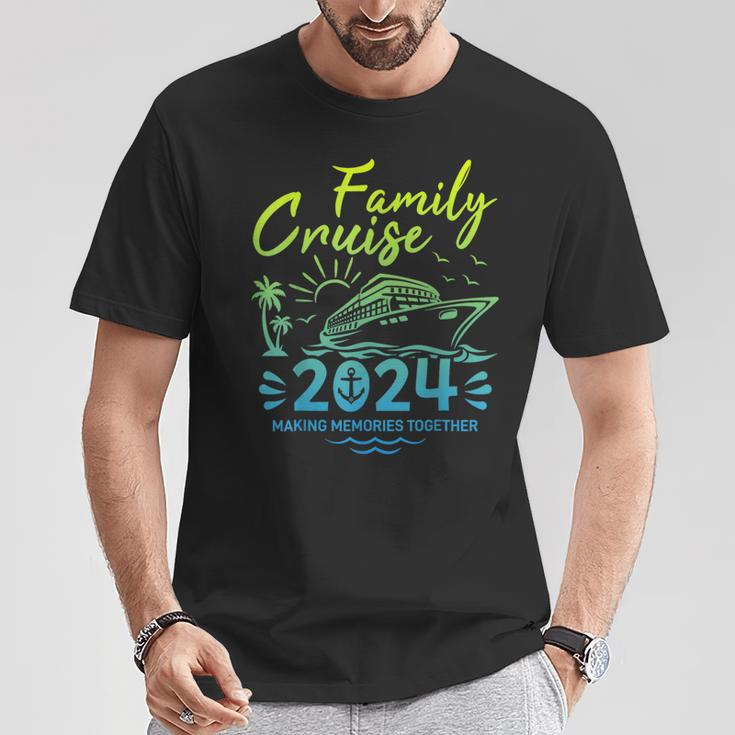 Family Vacation 2024 Making Memories Together Family Cruise T-Shirt Personalized Gifts