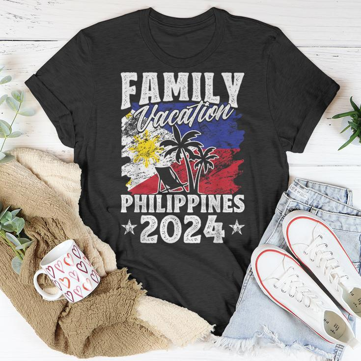 Family Vacation Philippines 2024 Beach Summer Vacation T-Shirt Funny Gifts