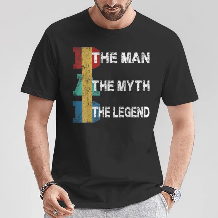 Fanny Dad The Man The Myth The Legend Papa Dad Fathers Day T-Shirt Unique Gifts