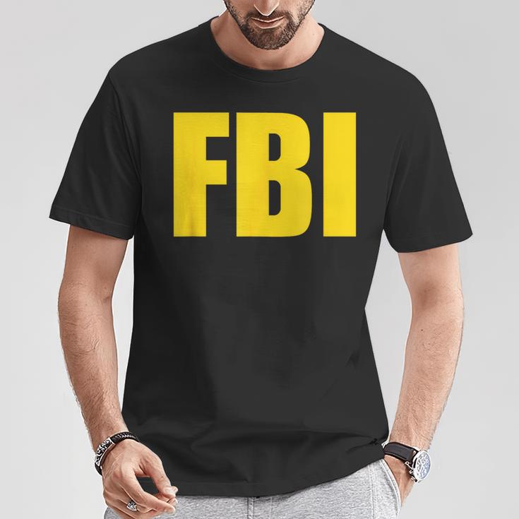 Fbi Federal Bureau Of Investigation Logo T-Shirt Lustige Geschenke