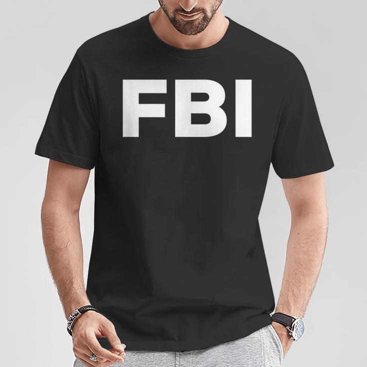 Fbi Logo Federal Bureau Of Investigation T-Shirt Lustige Geschenke