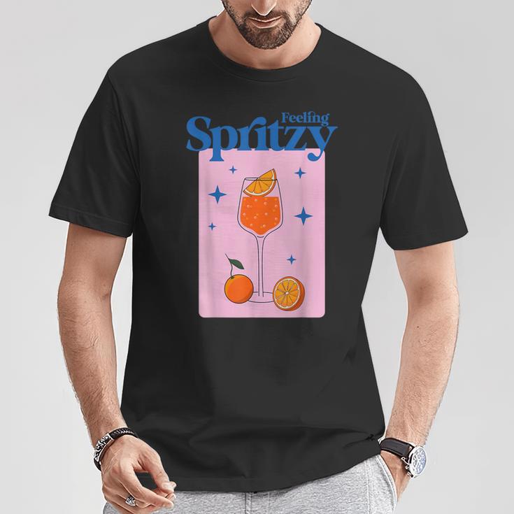 Feeling Spritzy X Hallöchen Aperoliker T-Shirt Lustige Geschenke