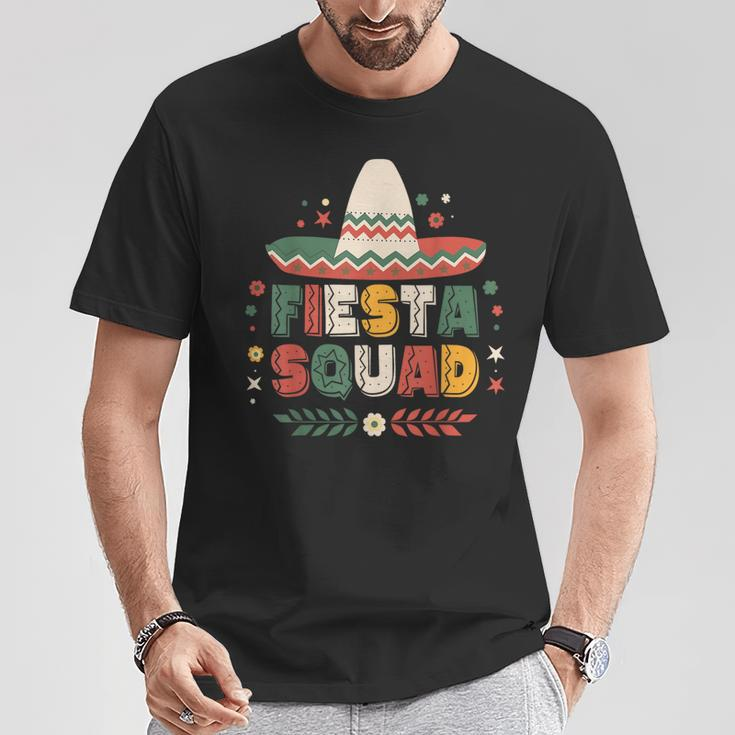 Fiesta Squad Family Matching Cinco De Mayo T-Shirt Unique Gifts