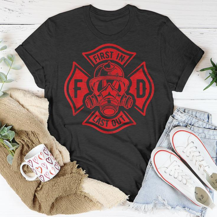 Fire Department Firefighter Fireman Fire Rescue Firefighting T-Shirt Unique Gifts
