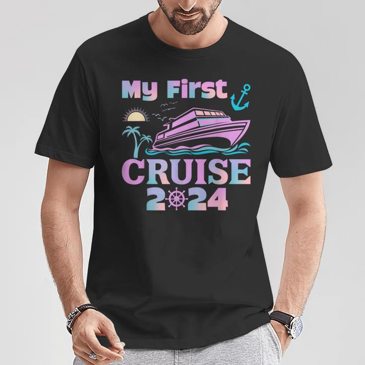 My First Cruise 2024 Matching Family Cruise T-Shirt Funny Gifts