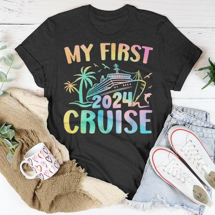 My First Cruise 2024 Vacation Matching Family Cruise Ship T-Shirt Personalized Gifts