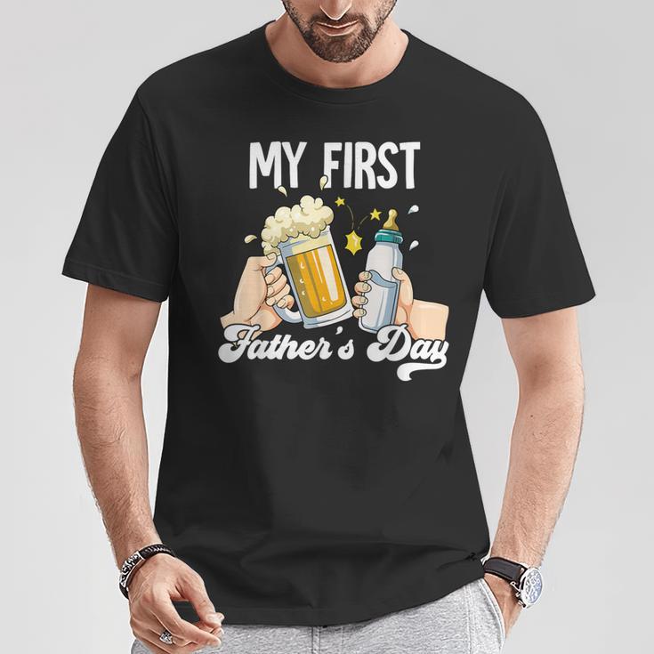 My First Fathers Day T-Shirt Unique Gifts