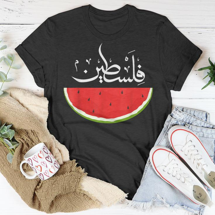 Free Palestine Arabic Palestine Gaza This Is Not Watermelon T-Shirt Unique Gifts