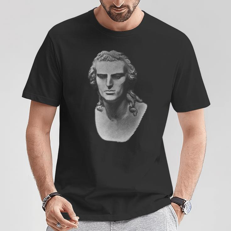 Friedrich Schiller Portrait T-Shirt Lustige Geschenke