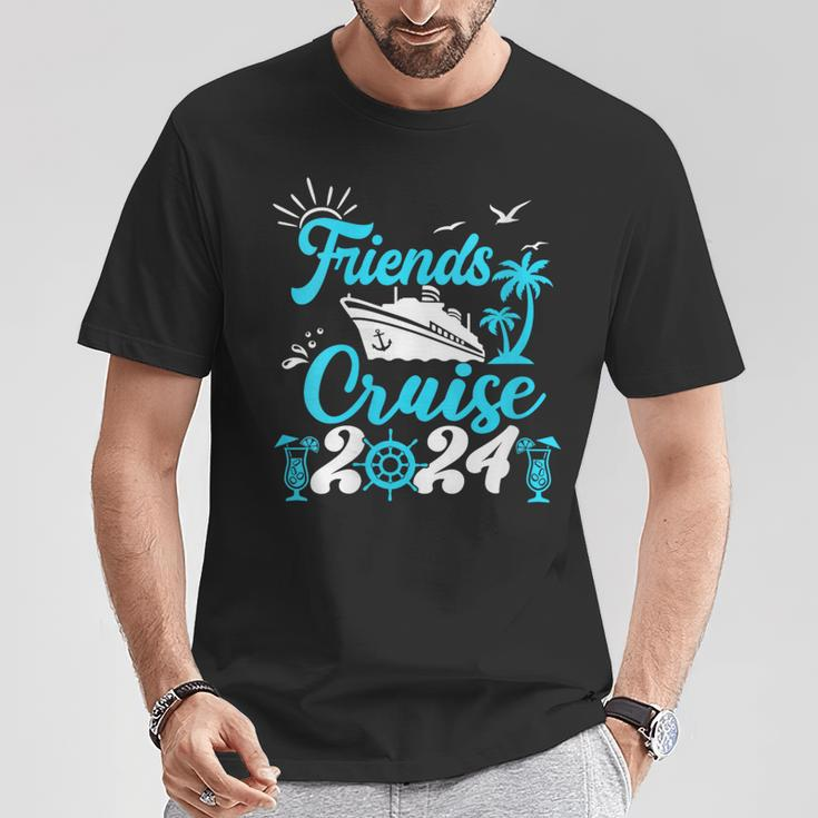Friends Cruise 2024 Matching Vacation Group T-Shirt Unique Gifts