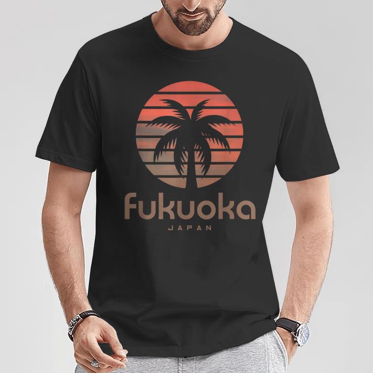 Fukuoka Japan T-Shirt Lustige Geschenke