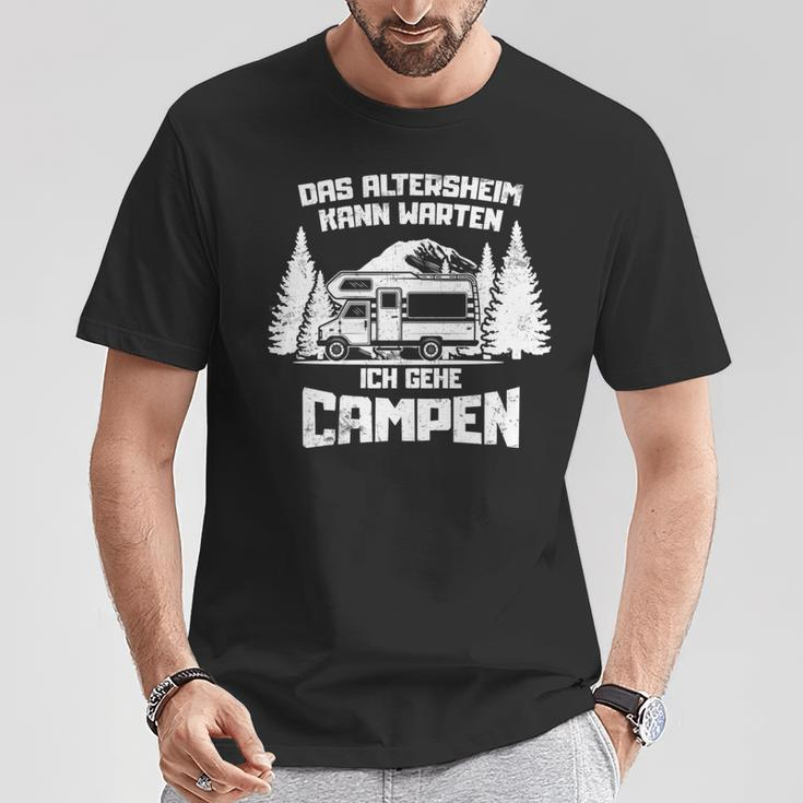 Fun Camper Campen Camping Wohnwagen Womo Urlauber Geschenke T-Shirt Lustige Geschenke