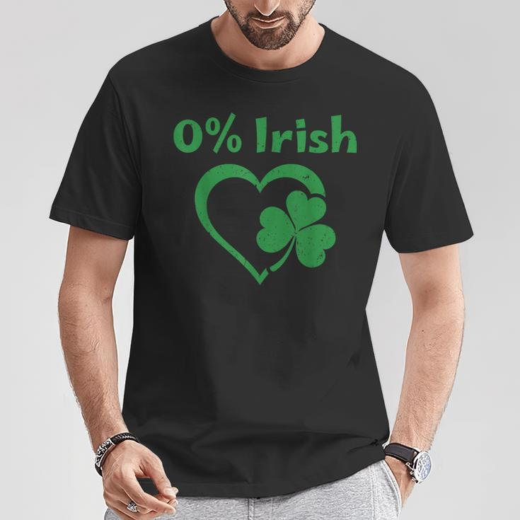 0 Irish For Saint Patrick's Day Heartfelt T-Shirt Funny Gifts