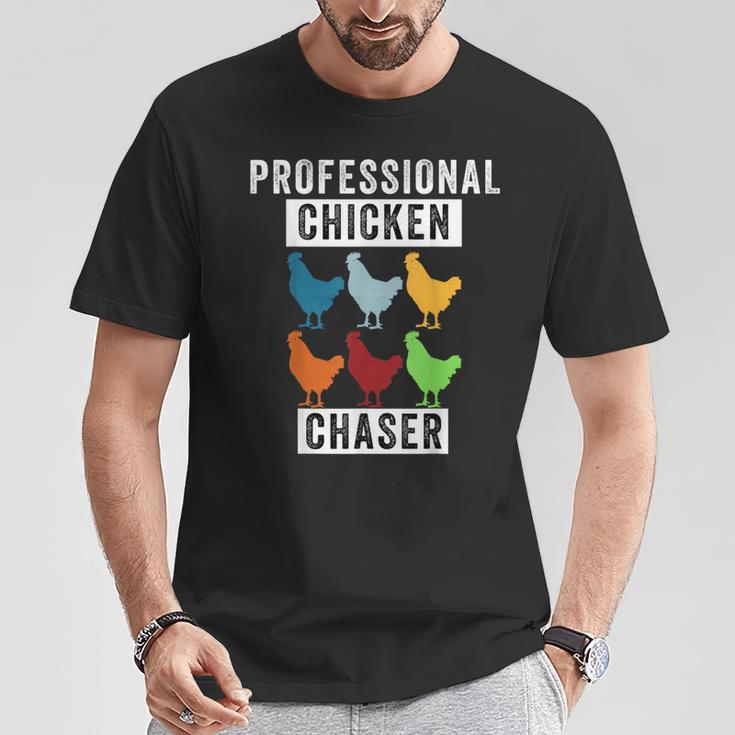 Chicken Professional Chicken Chaser Chicken Lovers T-Shirt Unique Gifts