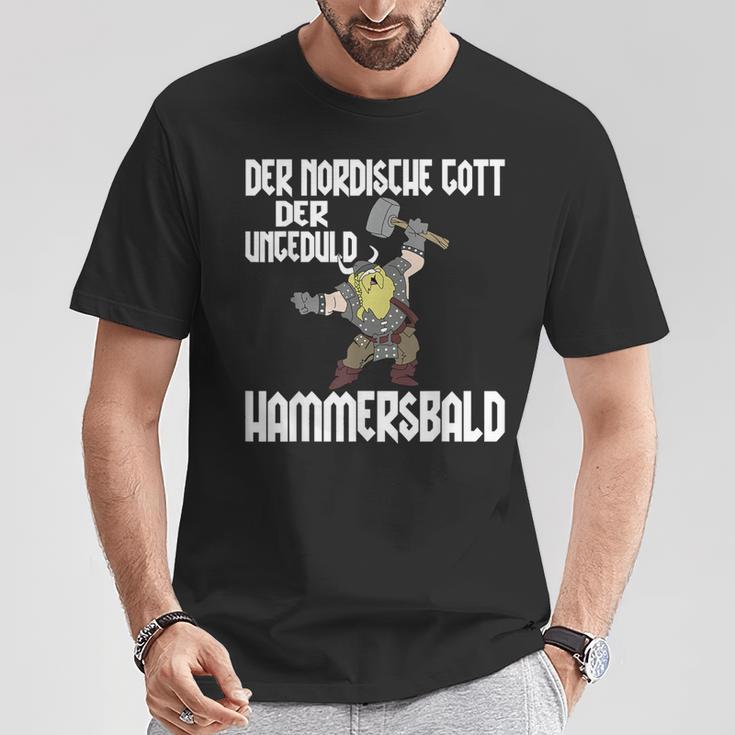 Der Nordische Gott Der Impatient T-Shirt Lustige Geschenke