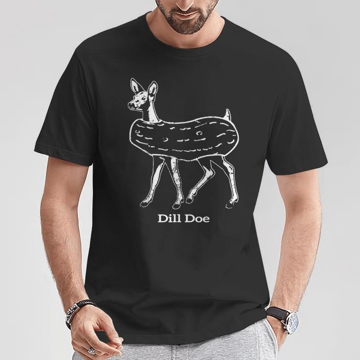 Dill Doe Reindeer Pickles Naughty Dill Doe Dill Pickle T-Shirt Unique Gifts