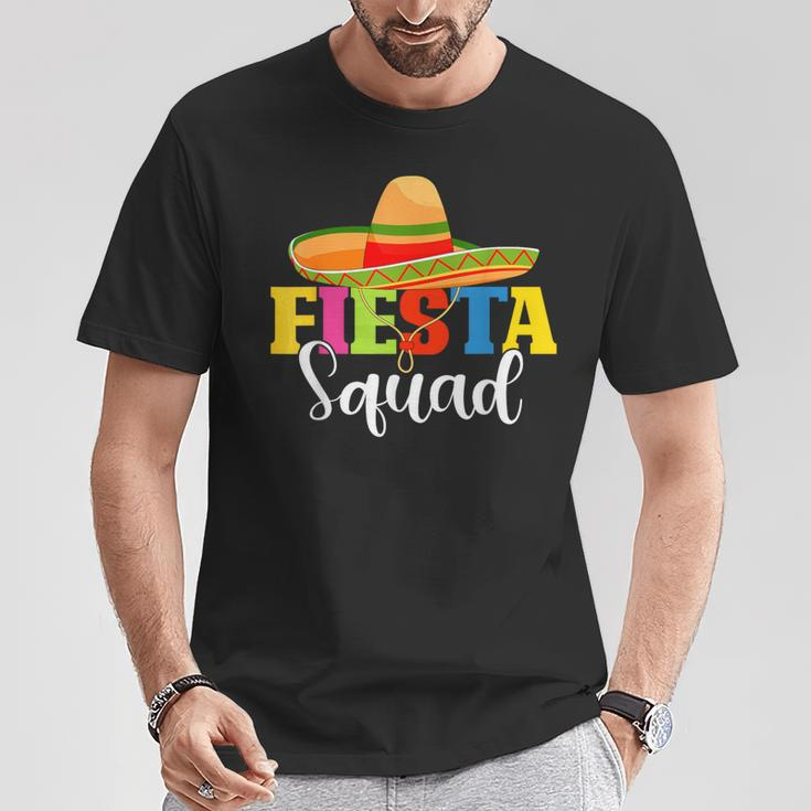 Fiesta Squad Cinco De Mayo Mexican Party Cinco De Mayo T-Shirt Unique Gifts