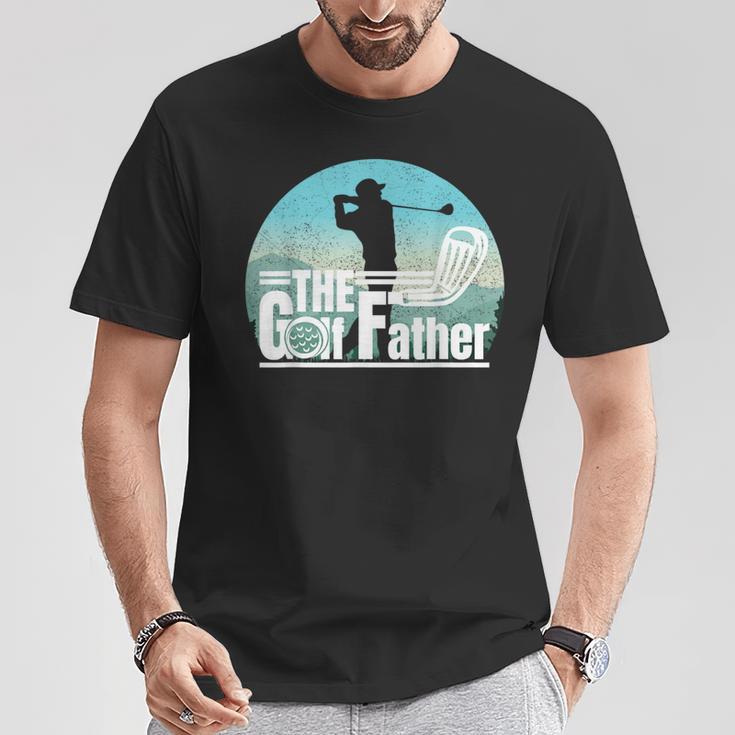 Golf Graphic For The Golf Father Fathers Day Golf T-Shirt Unique Gifts