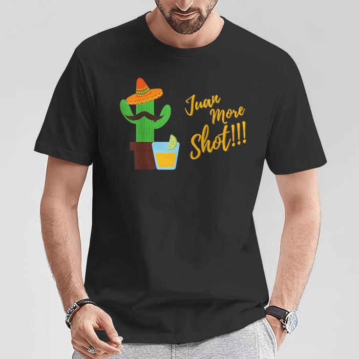 Mexican Cactus Meme Juan More Shot Party T-Shirt Unique Gifts