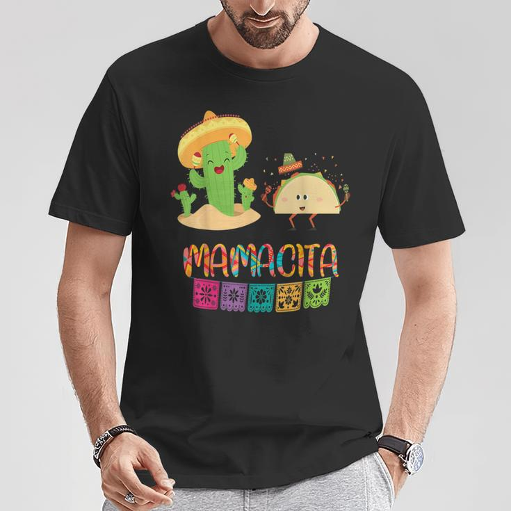 Mexican Fiesta Cinco De Mayo Mamacita Tacos Cactus T-Shirt Unique Gifts
