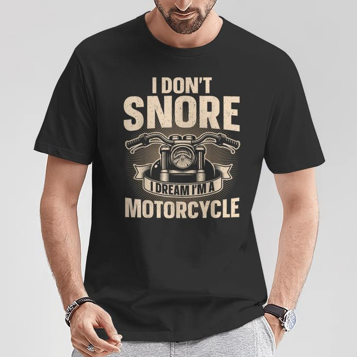 Motorcycle For Dad Biker Motorcycle Lover T-Shirt Personalized Gifts