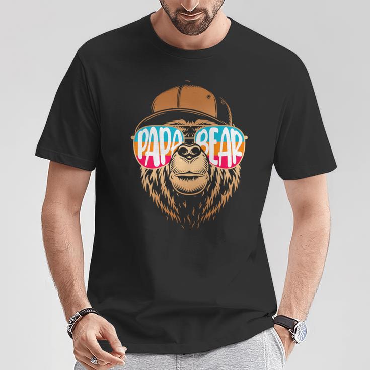 Papa Bearatertag Für Papa Der Lustige Papa Bear Sagt T-Shirt Lustige Geschenke