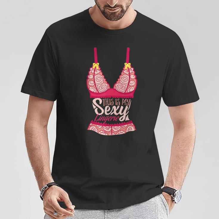 This Is My Sexy Lingerie Underwear Quote & Meme T-Shirt - Monsterry CA