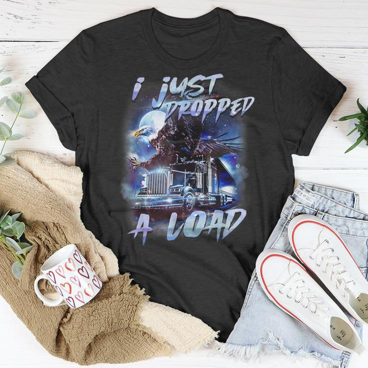Trucker Husband Semi Trailer Truck Driver T-Shirt Funny Gifts