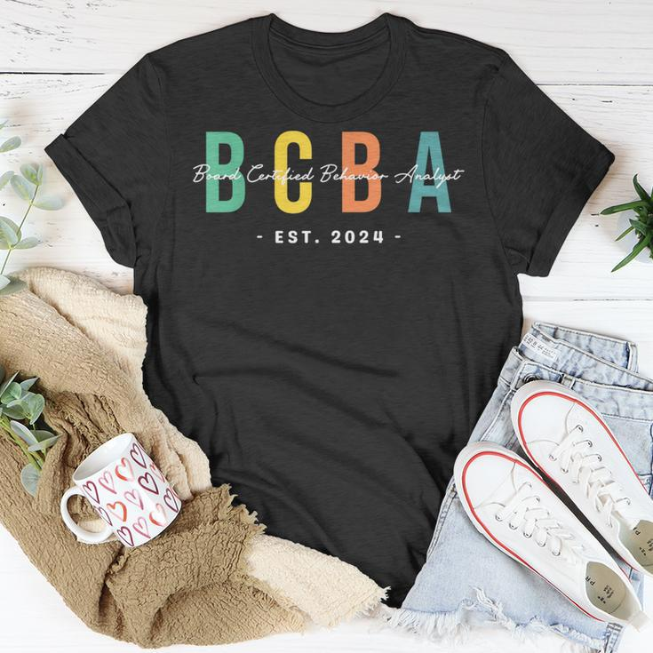 Future Behavior Analyst Bcba In Progress Training Est 2024 T-Shirt Funny Gifts