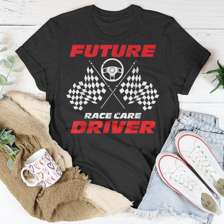 Future Race Car Driver For A Racer Fan Car Racing T-Shirt Unique Gifts