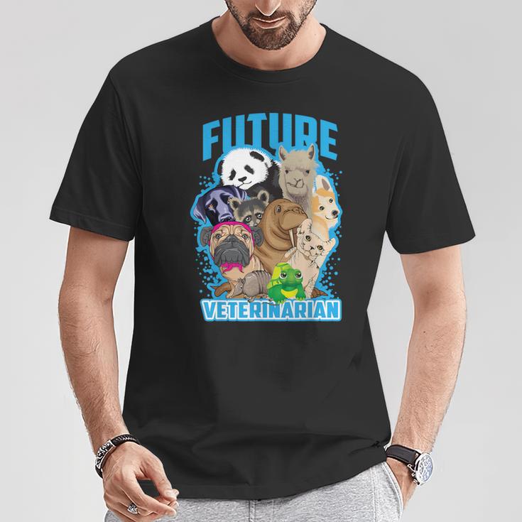 Future Veterinarian Cool Aspiring Vets T-Shirt Unique Gifts