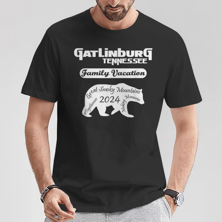 Gatlinburg Family Vacation 2024 Gatlinburg Tennessee Vacay 3 T-Shirt Funny Gifts