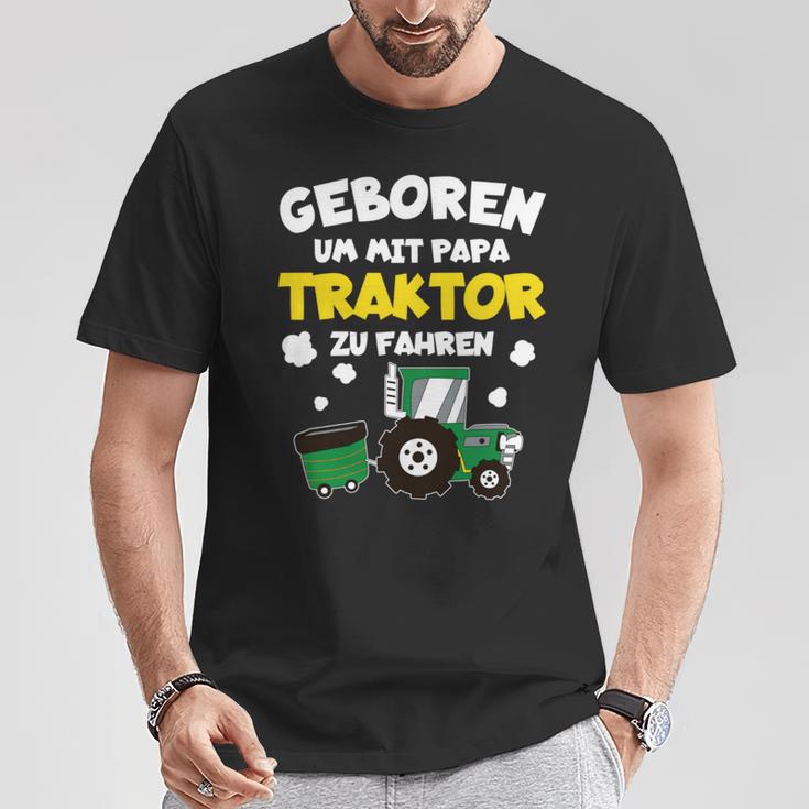 Geboren Um Mit Papa Traktor Zu Fahren Children's Jumper T-Shirt Lustige Geschenke