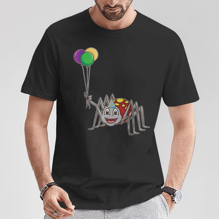 Geburtstag Spinne Zoo Geburtstag T-Shirt Lustige Geschenke