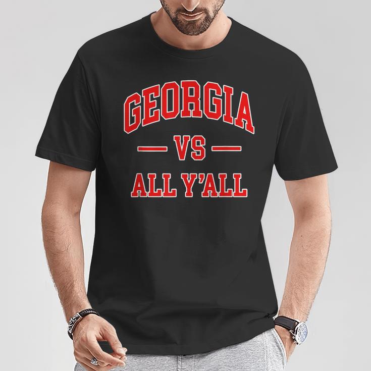 Georgia Vs All Y'all Throwback Classic T-Shirt Unique Gifts