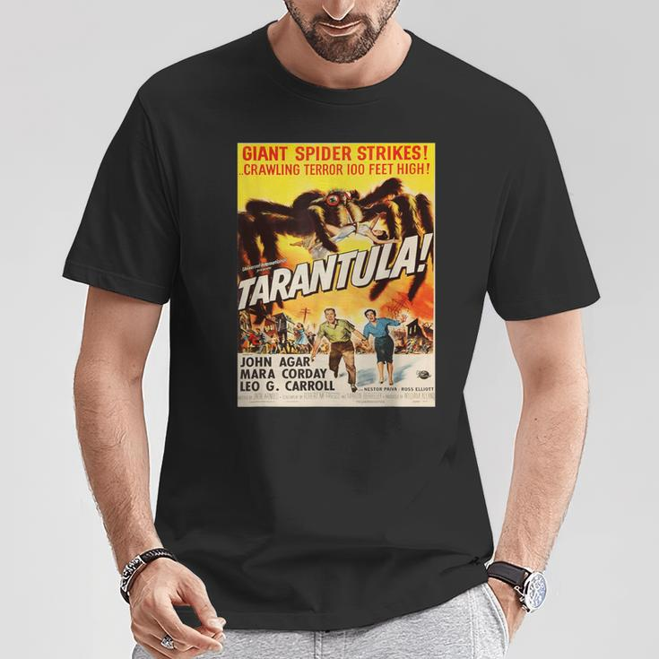 Giant Spider Tarantula Sci-Fi Vintage Movie Poster T-Shirt Unique Gifts