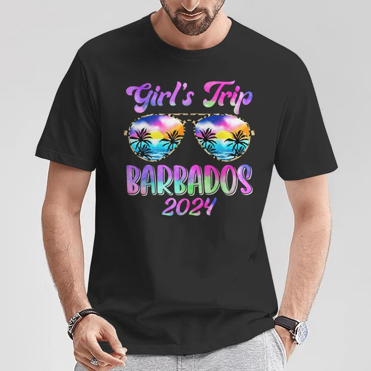 Girl’S Trip Barbados 2024 Summer Beach Weekend Vacation T-Shirt Funny Gifts
