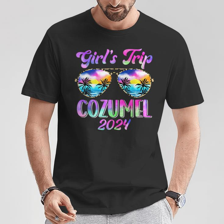 Girl’S Trip Cozumel 2024 Summer Beach Weekend Vacation Women T-Shirt Unique Gifts